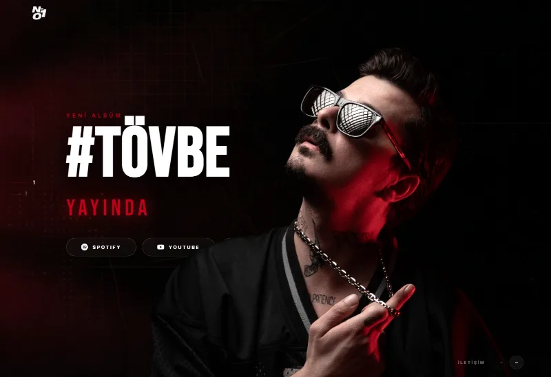 NO1 web sitesi ekran görüntüsü